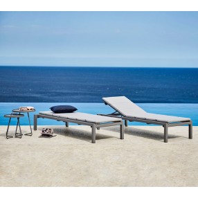 Cane-Line Relax Sunbed, Stackable Beach view