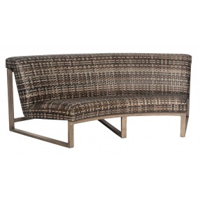 Woodard Reunion Curved Sofa