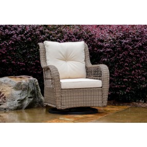 Tortuga Outdoor Rio Vista Swivel Outdoor Wicker Glider Chair  11