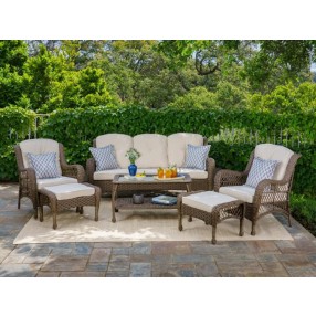 Tortuga Outdoor Rio Vista 6pc Outdoor Wicker Sofa Set