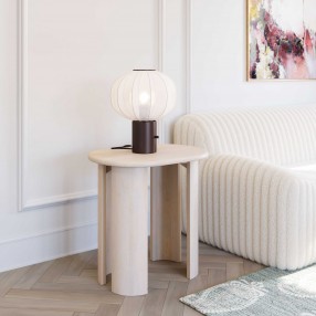 Risan Coffee Table Natural - Lifestyle