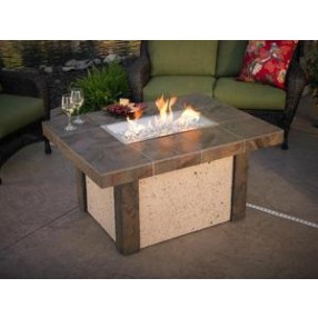Outdoor Greatroom Company Rivers Edge Fire Pit Table - Lifestyle
