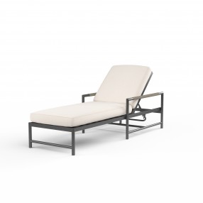 Pietra Chaise in Echo Ash, No Welt - Front Side Angle