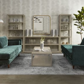 Sunpan Woodland Hand - Loomed Rug - Grey 6' X 9' / 8' X 10' / 9' X 12' / 10' X 14' - Lifestyle
