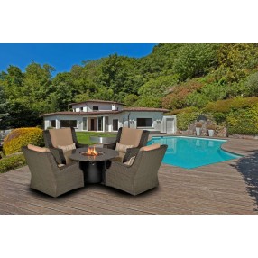 Rome 5-Piece Fire Chat Set