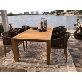 Royal Teak Malibu Dining Chair Desert Sand Outdoor