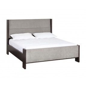 Sunpan Milo Bed - King In Polo Club Stone - Angled