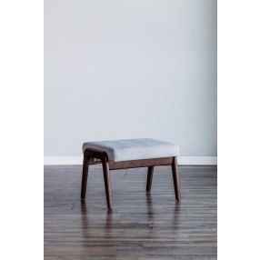 Alpine Furniture Zephyr Slate Footrest - Lifestyle