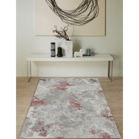 Whiteline Modern Living Elisa Decorative Acrylic Rug - Lifestyle