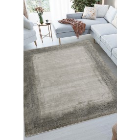 Whiteline Modern Living Ada Decorative Acrylic and Viscon Rug - Lifestyle