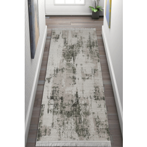 Whiteline Modern Living Madea Decorative Acrylic Rug - Lifestyle