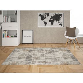 Whiteline Modern Living Goldy Decorative Polyester and Cotton Rug - Lifestyle 2