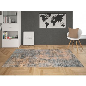  Whiteline Modern Living Celia Decorative Polyester and Cotton Rug - Lifestyle