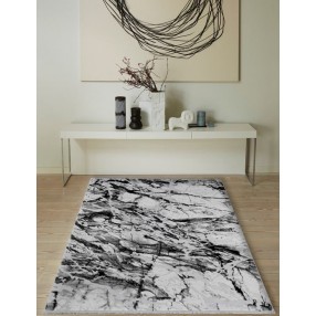 Whiteline Modern Living Magda Decorative Acrylic Rug - Lifestyle