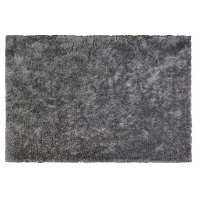 Cozy Rug 5x8 Silver - Top Angle