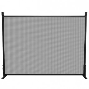 Mr. Bar-B-Q UniFlame® Single Panel Black Craftsman Screen