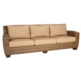 Woodard Saddleback Sofa in Mocha
