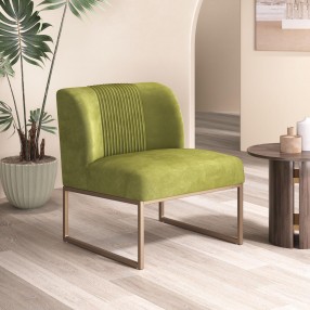 Sante Fe Accent Chair Olive Green- Lifestyle