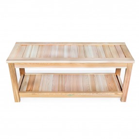 All Things Cedar Deluxe Sauna Bench 