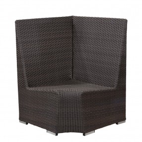 Boca Dining Corner Booth (Highback) - Espresso