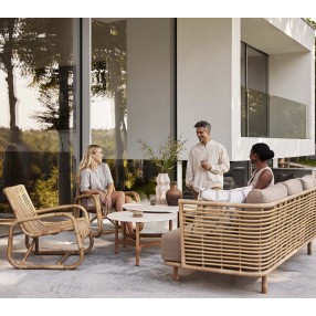 Cane-Line Curve lounge chair OUTDOOR & Sofa Set