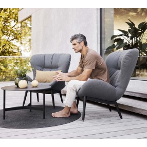 Cane-Line Serene Lounge Chair Incl. Cane-Line AirTouch Cushions