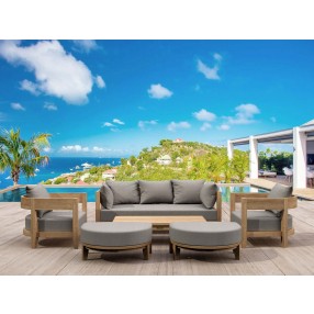 Anderson Teak Coronado 6 Pieces Deep Seating Set