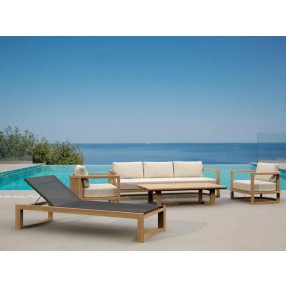 Anderson Teak 4-pc Junus Deep Seating Set