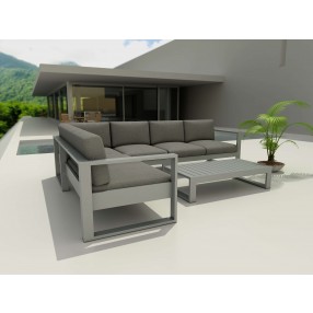 Lucca 5-pieces Deep Seating Set - Angled
