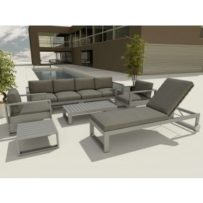 Lucca Sun Lounger 7-pieces Deep Seating Set