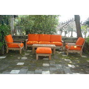 Anderson Teak Riviera Luxe 8-Pieces Modular Set