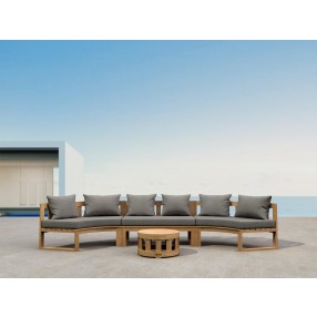 Anderson Teak Circular Modular Deep Seating Set - SET-814 - Lifestyle