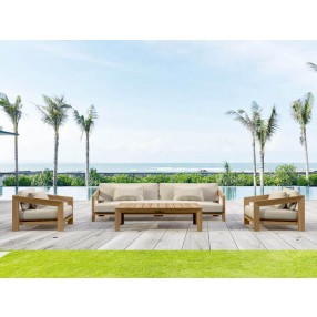 Anderson Teak 4-pc Smyrna Deep Seating Set
