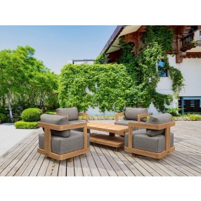 Anderson Teak 6-pc Granada Deep Seating - SET-904 - Lifestyle