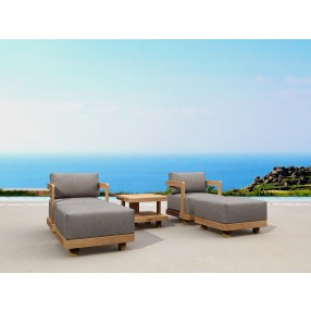  Anderson Teak 5-pc Granada Deep Seating - SET-905 - Lifestyle