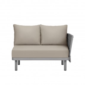 Source Furniture Luxe Right Arm Loveseat Front View