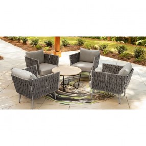 Source Furniture Aria 32" Aluminum Frame Club Chair