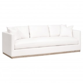 Essentials For Living Siena 96" Plinth Base Sofa - Front Side Angle