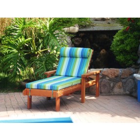 Summer Lounger - Single - With Cushions