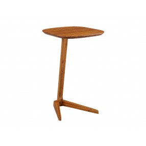 Greenington Thyme Side Table Amber / Wheat - Front Side Angle