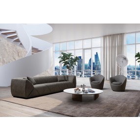 Quarry Sofa in Dark Gray- Lifestyle