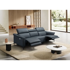 Martine Sofa Blue- Lifestyle