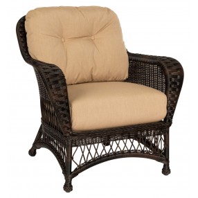 Woodard Sommerwind Lounge Chair in Chocolate