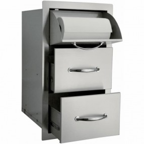 Sole Gourmet Enclosed Towel/Drawer Combo 