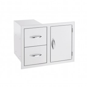 Summerset Grills 30" 2-Drawer & Access Door Combo