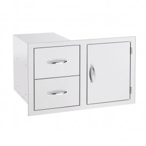 Summerset Grills 42" 2-Drawer and Access Door Combo