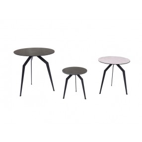 Whiteline Modern Living Santiago Side Table