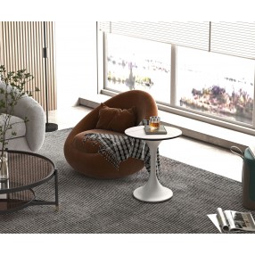 Whiteline Modern Living Amarosa Side Table - Lifestyle