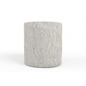 Sunset West Antique Stone Round End Table