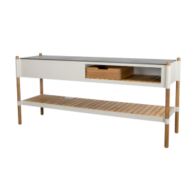 Cane-Line Sticks Kitchen Module W/Teak Shelf